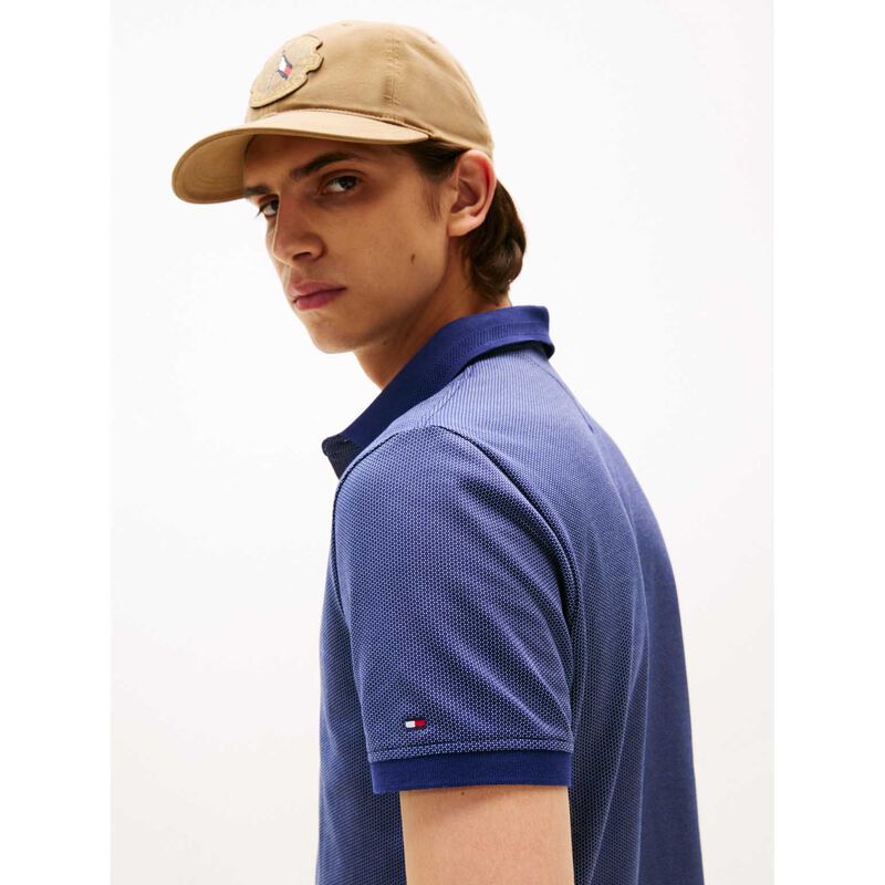 Tommy Hilfiger Single Jersey Jacquard Reg Polo image number 2